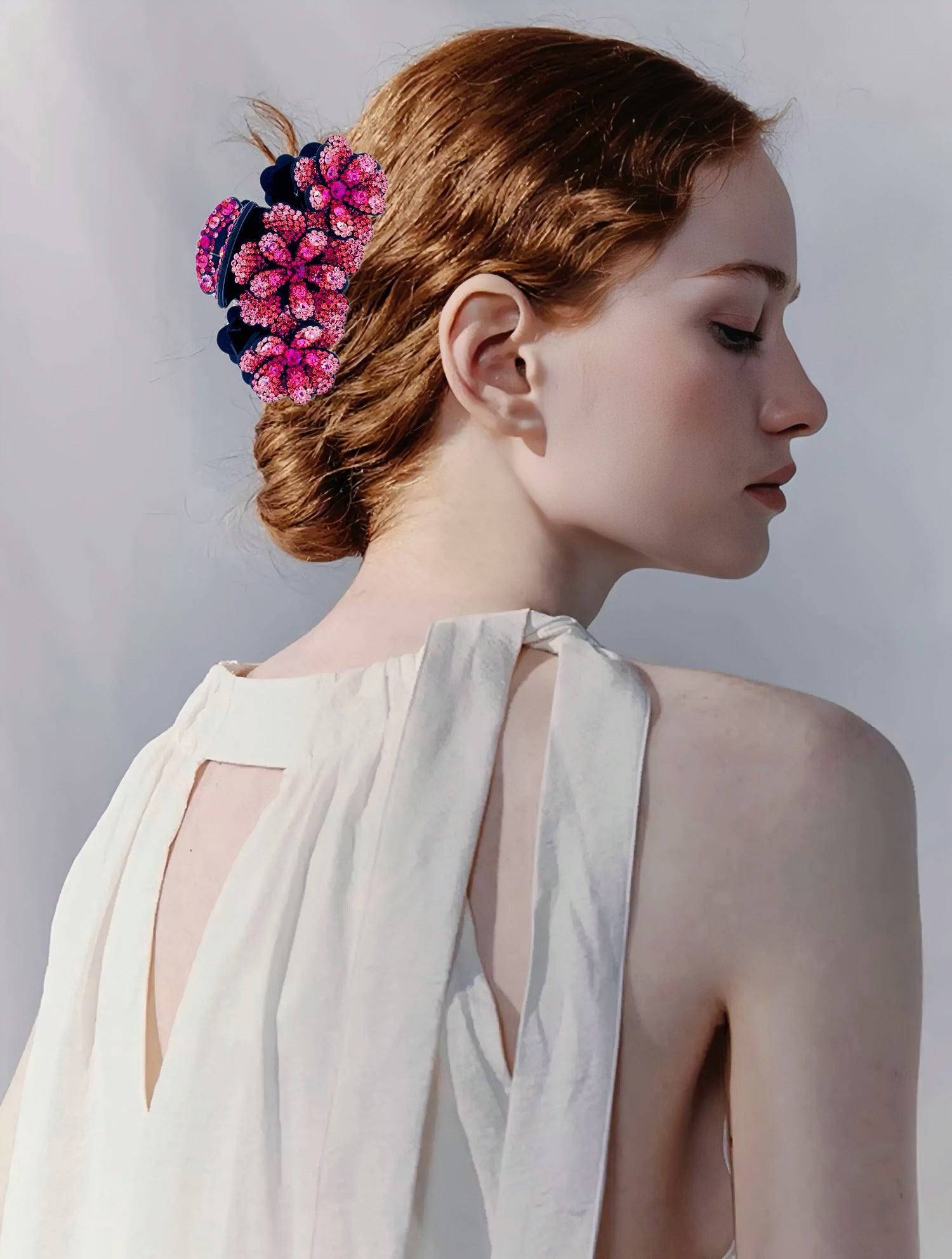 Pivoine Épanouie Hair Claw - MOGHANT