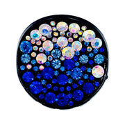 Elsie GEO Circle Handmade Acrylic Hair Claw JAW Rhinestone Crystal Hairpin, Hair Claw - MOGHANT