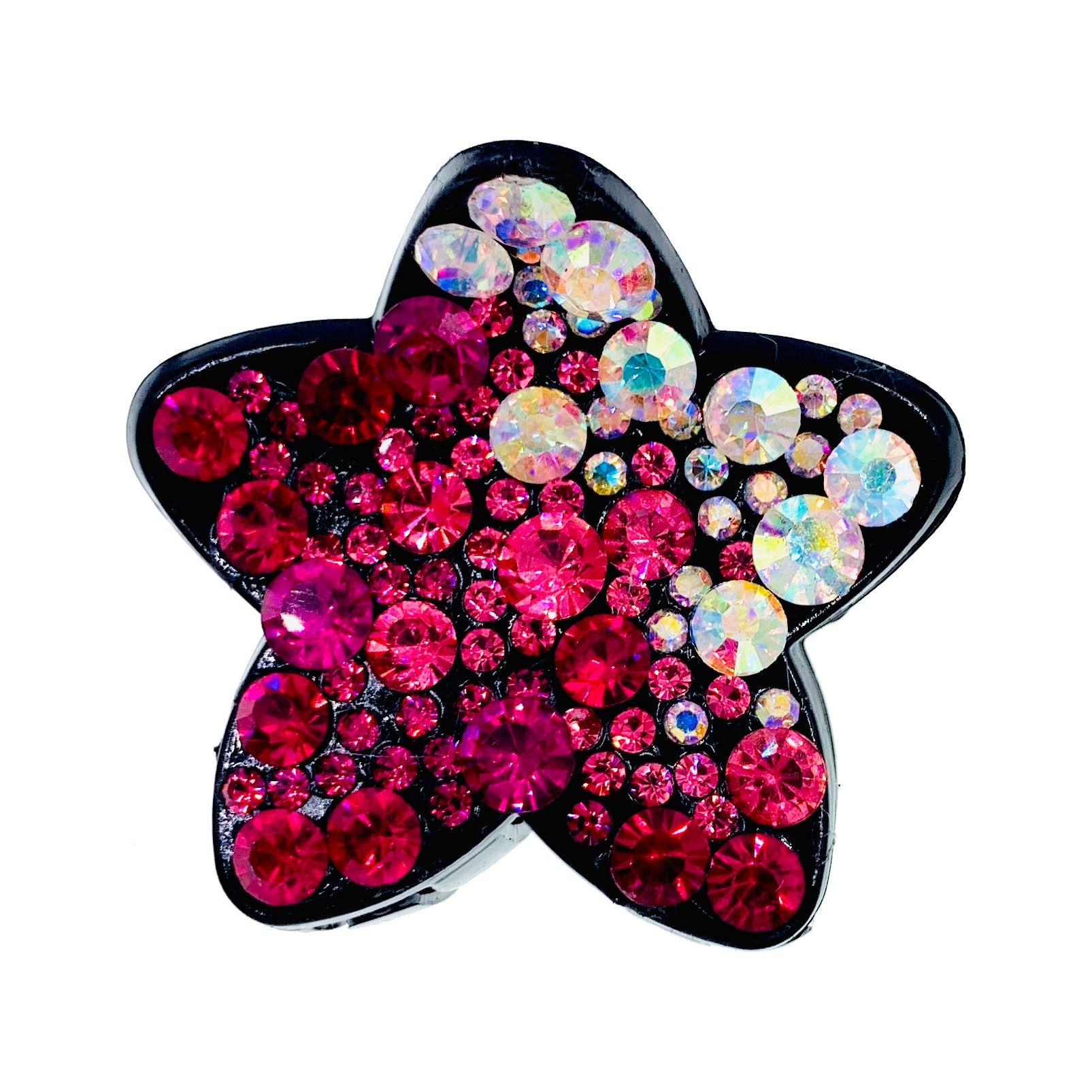 Elsie GEO Star Handmade Acrylic Hair Claw JAW Rhinestone Crystal Hairpin, Hair Claw - MOGHANT