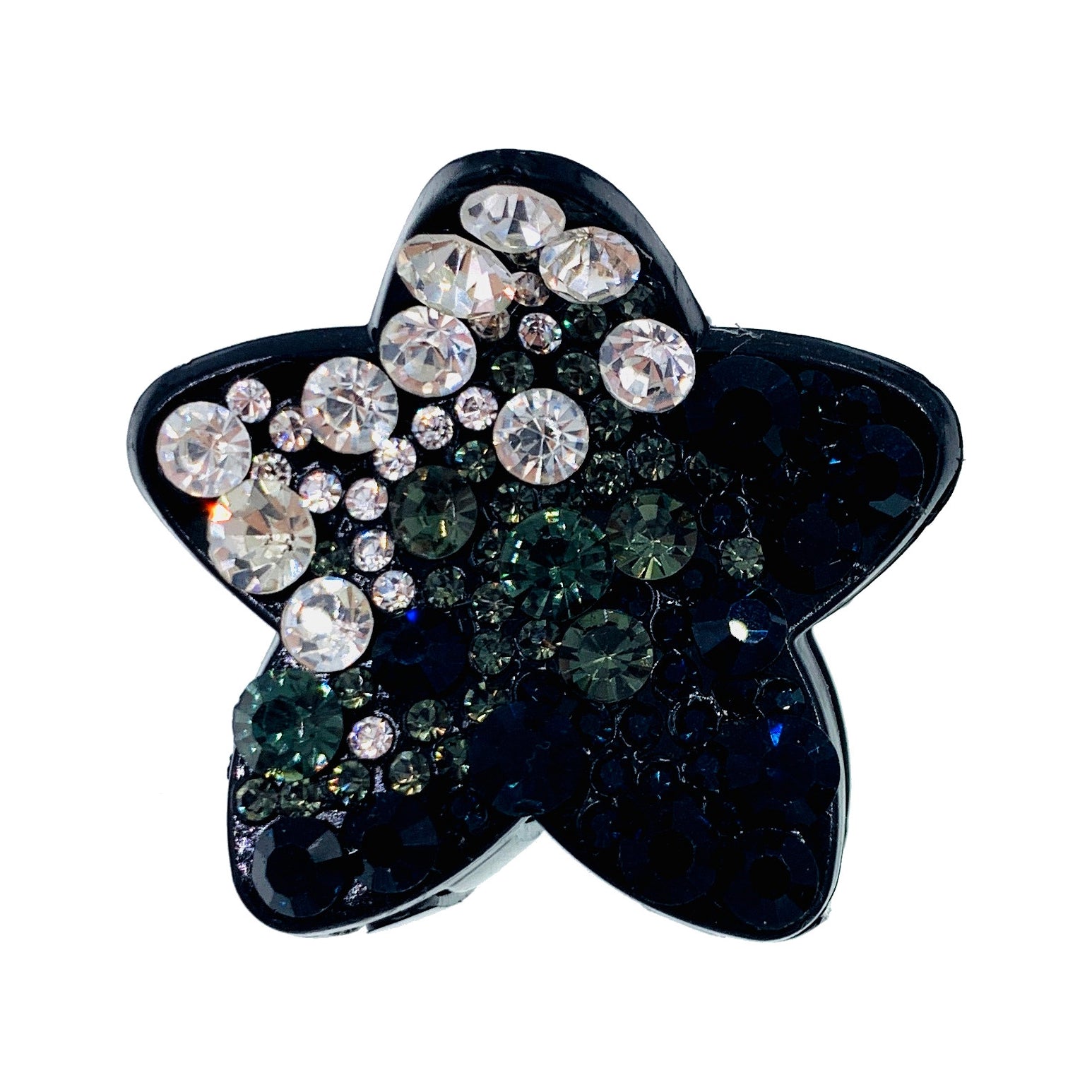 Elsie GEO Star Handmade Acrylic Hair Claw JAW Rhinestone Crystal Hairpin, Hair Claw - MOGHANT
