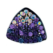 Elsie GEO Triangle Handmade Acrylic Hair Claw JAW Rhinestone Crystal Hairpin, Hair Claw - MOGHANT