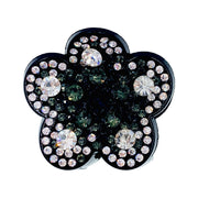 Elsie GEO Flower Handmade Acrylic Hair Claw JAW Rhinestone Crystal Hairpin, Hair Claw - MOGHANT