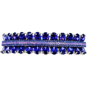 Evonne Geo Barrette Cubic Zirconia CZ Crystal Swarovski Elementary Crystal, Barrette - MOGHANT