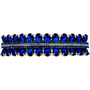 Evonne Geo Barrette Cubic Zirconia CZ Crystal Swarovski Elementary Crystal, Barrette - MOGHANT