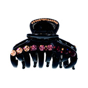 Claire Handmade Chunky Acrylic Hair Claw JAW Clip use Swarovski Elementary Crystal Hairpin, Hair Claw - MOGHANT