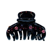 Claire Handmade Chunky Acrylic Hair Claw JAW Clip use Swarovski Elementary Crystal Hairpin, Hair Claw - MOGHANT