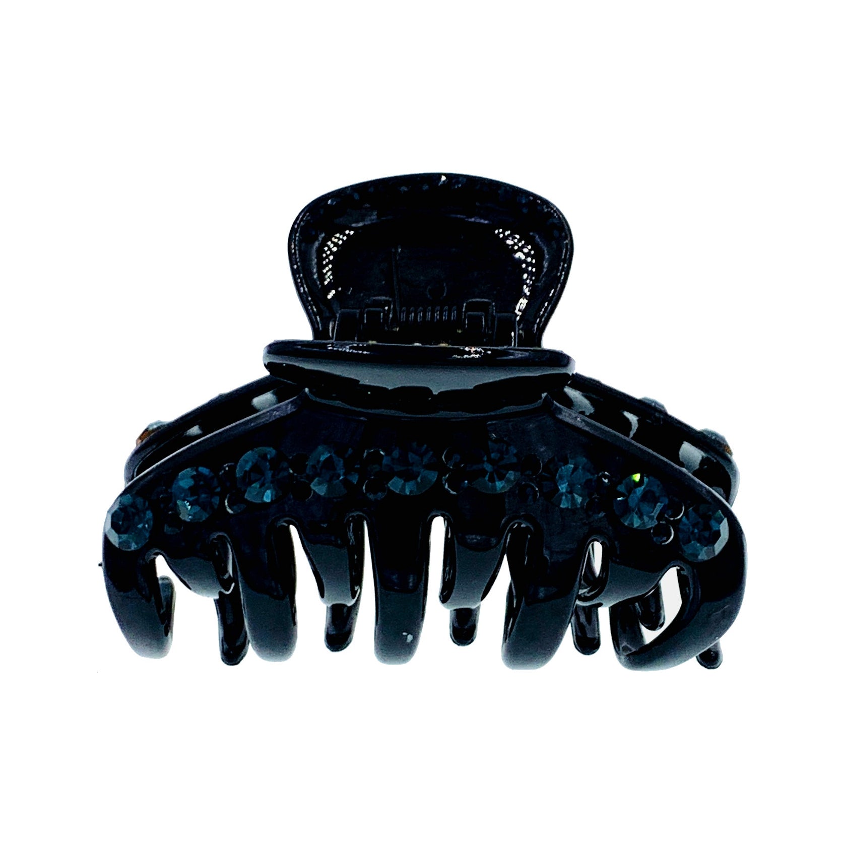 Claire Handmade Chunky Acrylic Hair Claw JAW Clip use Swarovski Elementary Crystal Hairpin, Hair Claw - MOGHANT