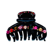 Claire Handmade Chunky Acrylic Hair Claw JAW Clip use Swarovski Elementary Crystal Hairpin, Hair Claw - MOGHANT