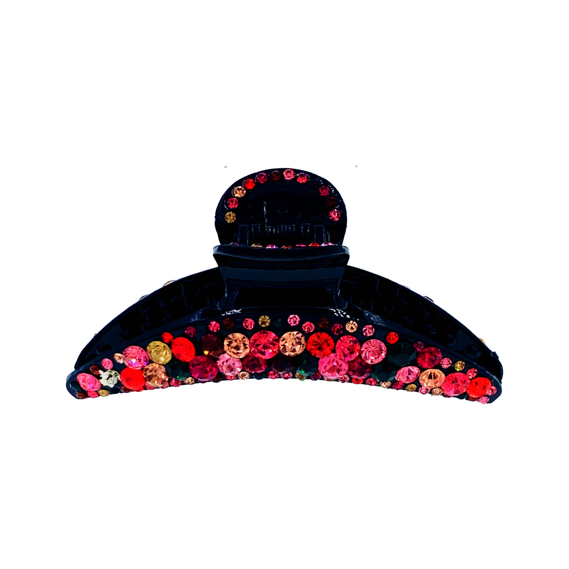 Dale CLASSIC Handmade Heart Acrylic Hair Claw JAW Clip Rhinestone Crystal Hairpin, Hair Claw - MOGHANT