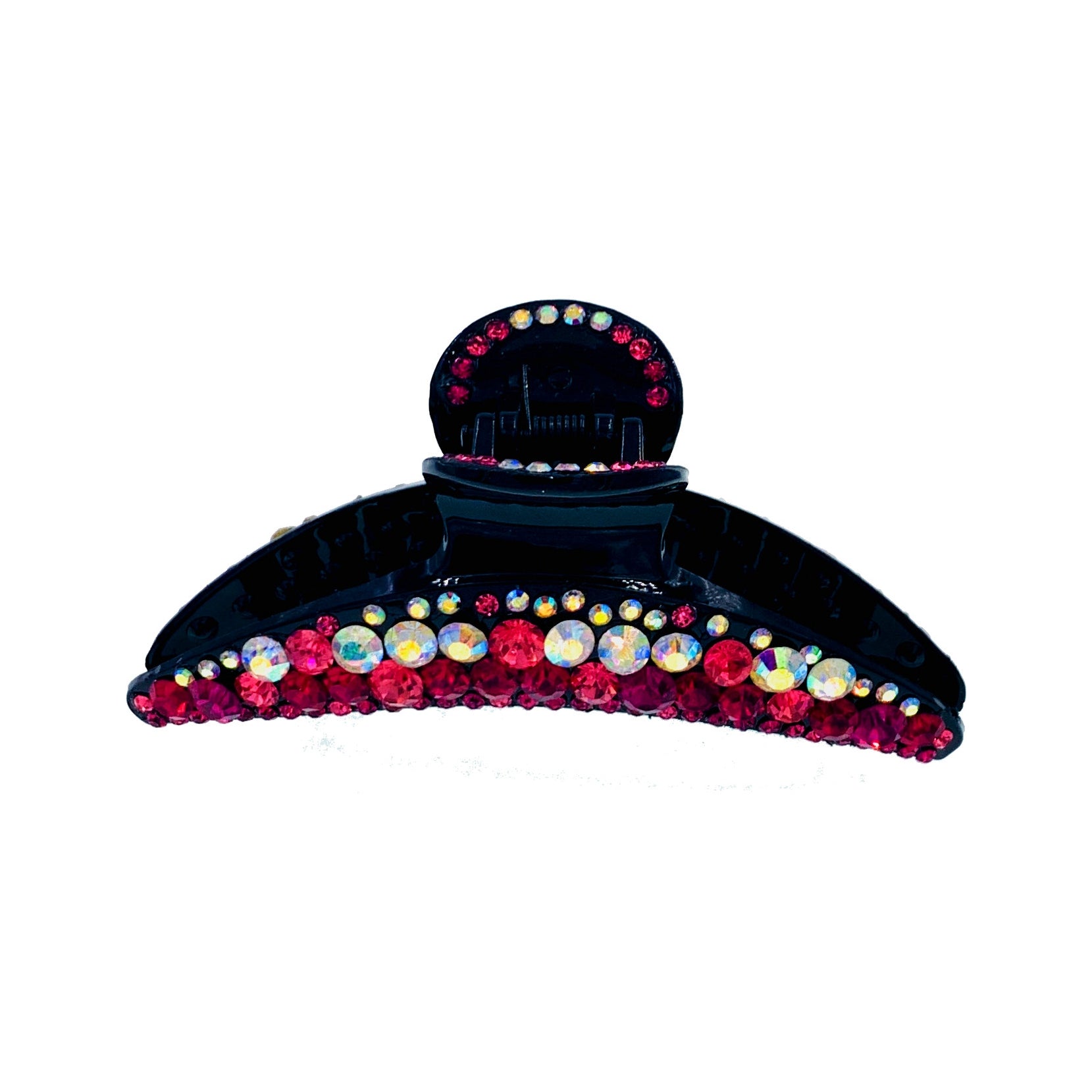 Dale CLASSIC Handmade Heart Acrylic Hair Claw JAW Clip Rhinestone Crystal Hairpin, Hair Claw - MOGHANT