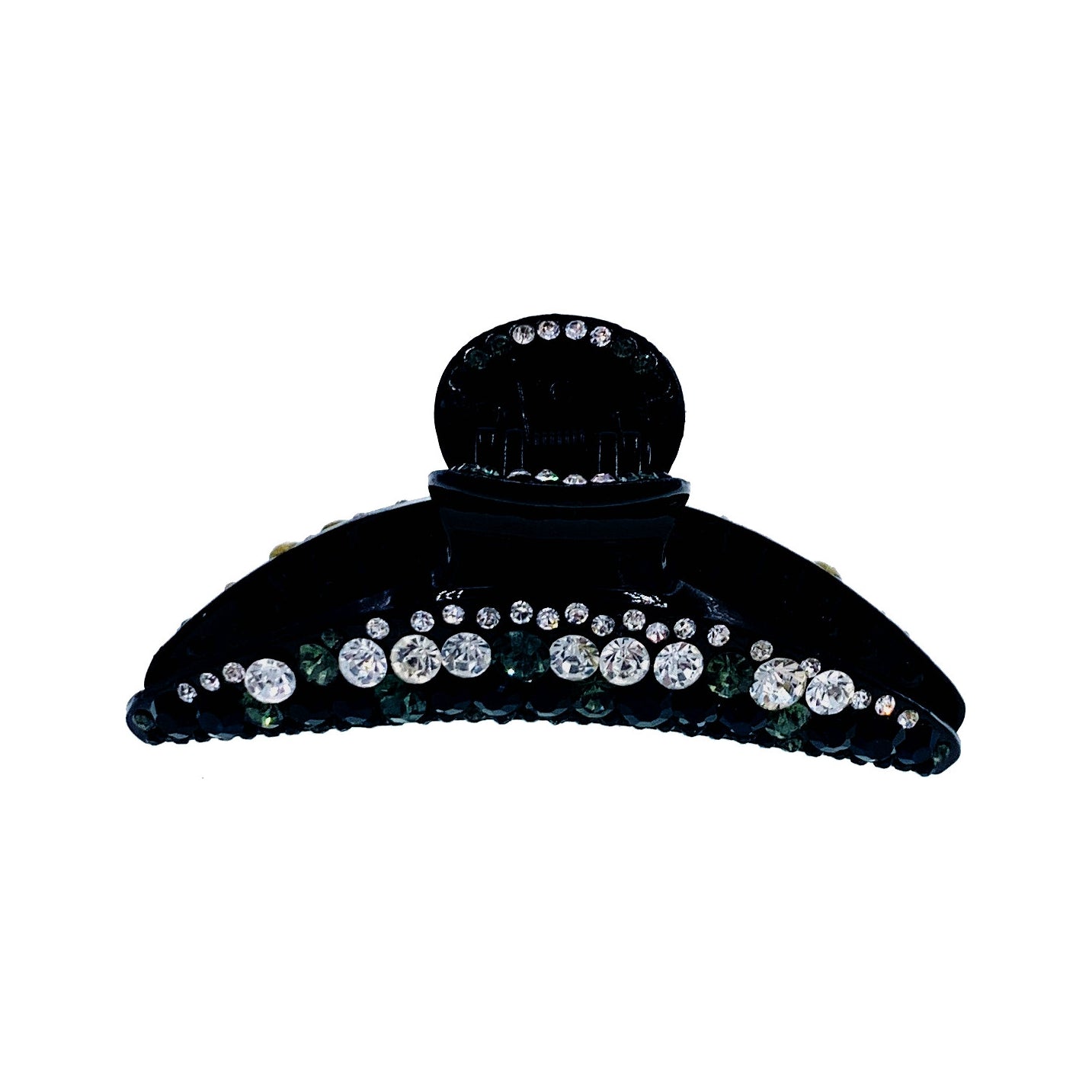 Dale CLASSIC Handmade Heart Acrylic Hair Claw JAW Clip Rhinestone Crystal Hairpin, Hair Claw - MOGHANT