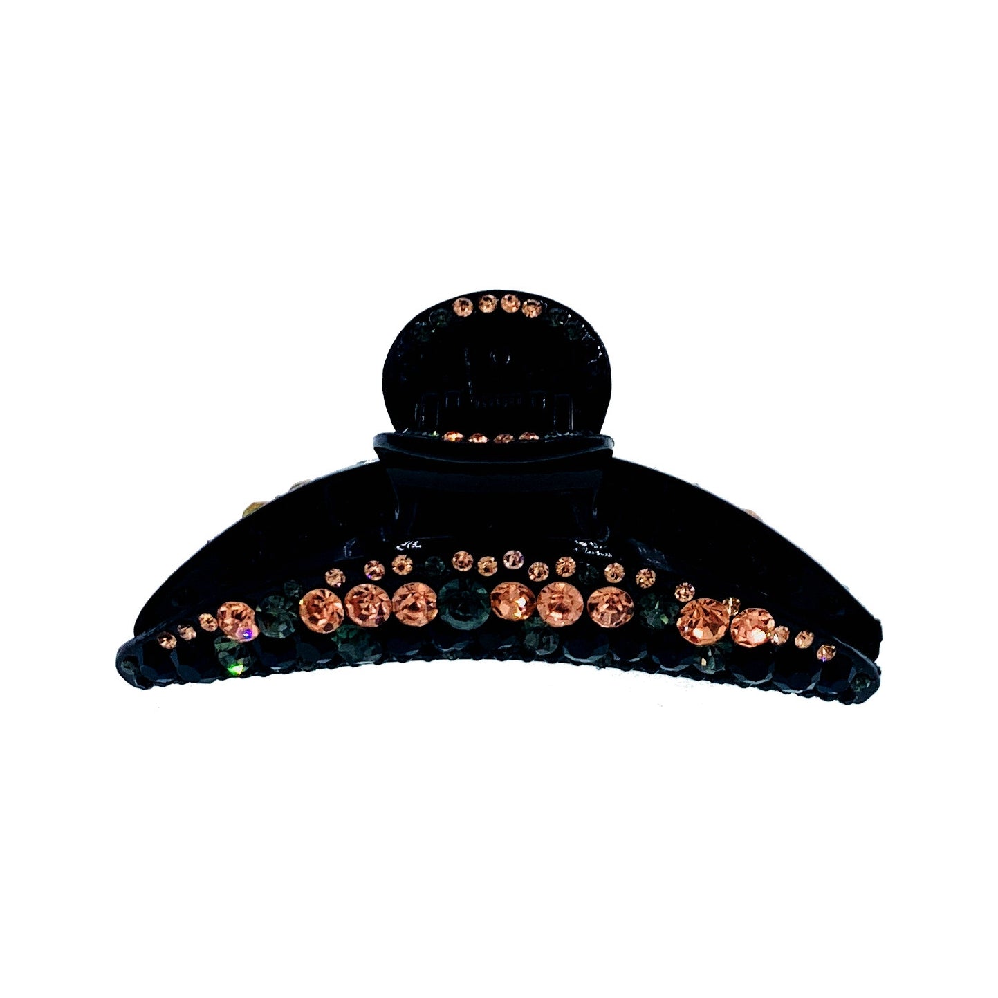 Dale CLASSIC Handmade Heart Acrylic Hair Claw JAW Clip Rhinestone Crystal Hairpin, Hair Claw - MOGHANT