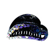 Geneva Handmade Heart Acrylic Hair Claw JAW Clip Rhinestone Crystal Hairpin, Hair Claw - MOGHANT