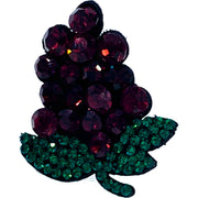 Handmade Grape Ponytail Holder Scrunchies made with Swarovski  ELM Crystal Hair Rope Wrap, Ponytail Holder - MOGHANT