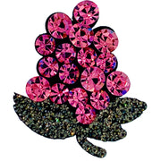 Handmade Grape Ponytail Holder Scrunchies made with Swarovski  ELM Crystal Hair Rope Wrap, Ponytail Holder - MOGHANT