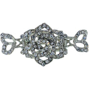Teresa Large  Rose Hair Claw Jaw Clip use Rhinestone Crystal, Hair Claw - MOGHANT