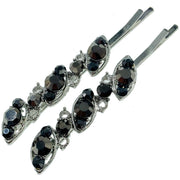 Little Olives Bobby Pin Hairpin Pair Rhinestone, Bobby Pin - MOGHANT