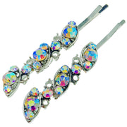 Little Olives Bobby Pin Hairpin Pair Rhinestone, Bobby Pin - MOGHANT