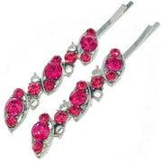 Little Olives Bobby Pin Hairpin Pair Rhinestone, Bobby Pin - MOGHANT