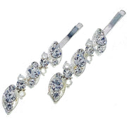 Little Olives Bobby Pin Hairpin Pair Rhinestone, Bobby Pin - MOGHANT