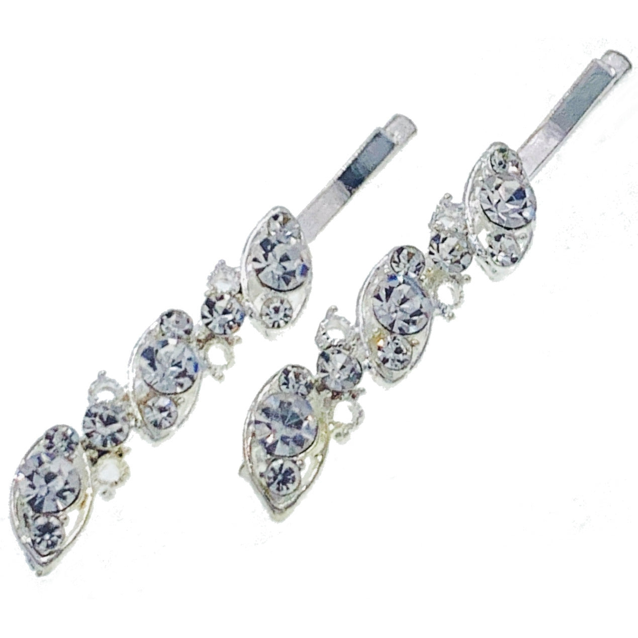 Little Olives Bobby Pin Hairpin Pair Rhinestone, Bobby Pin - MOGHANT