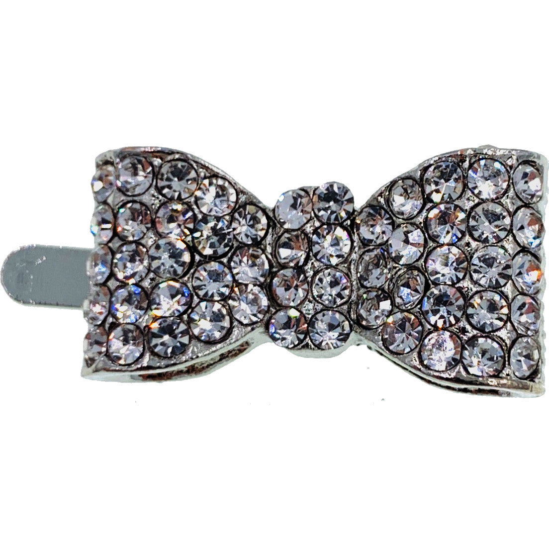 CRYSTAL HAIR CLIP SMALL LIGHT GREY CRYSTAL HAIR CLIP SMALL LIGHT GREY