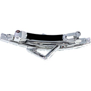 Charlotte Glam Barrette use Swarovski and Cubic Zirconia Crystal Silver Clear Wedding Bridal Prom Gift, Barrette - MOGHANT