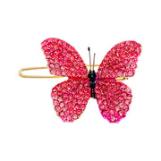 Lucinda Butterfly Hair Clip use Swarovski Elementary Crystal, Hair Clip - MOGHANT
