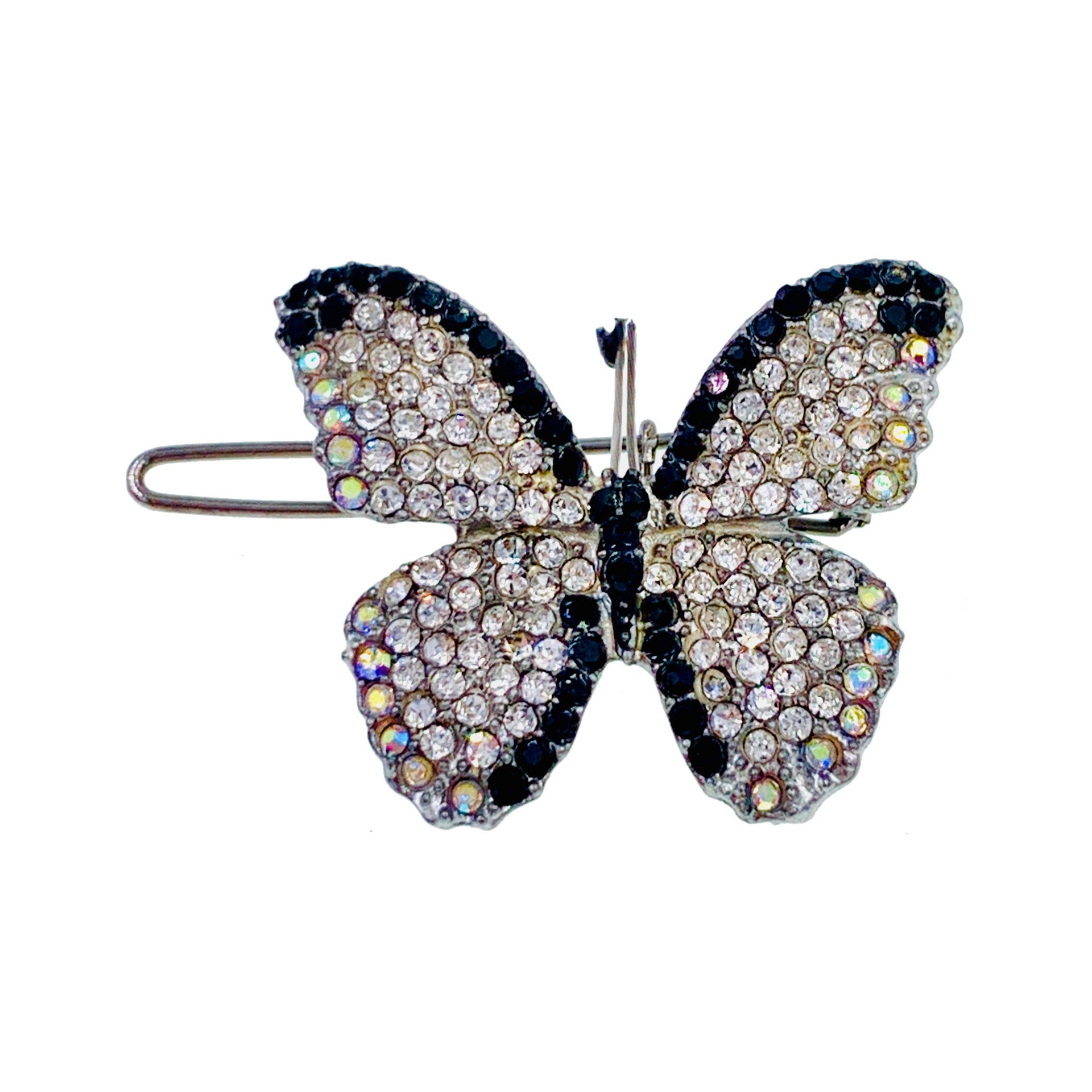 Lucinda Butterfly Hair Clip use Swarovski Elementary Crystal, Hair Clip - MOGHANT