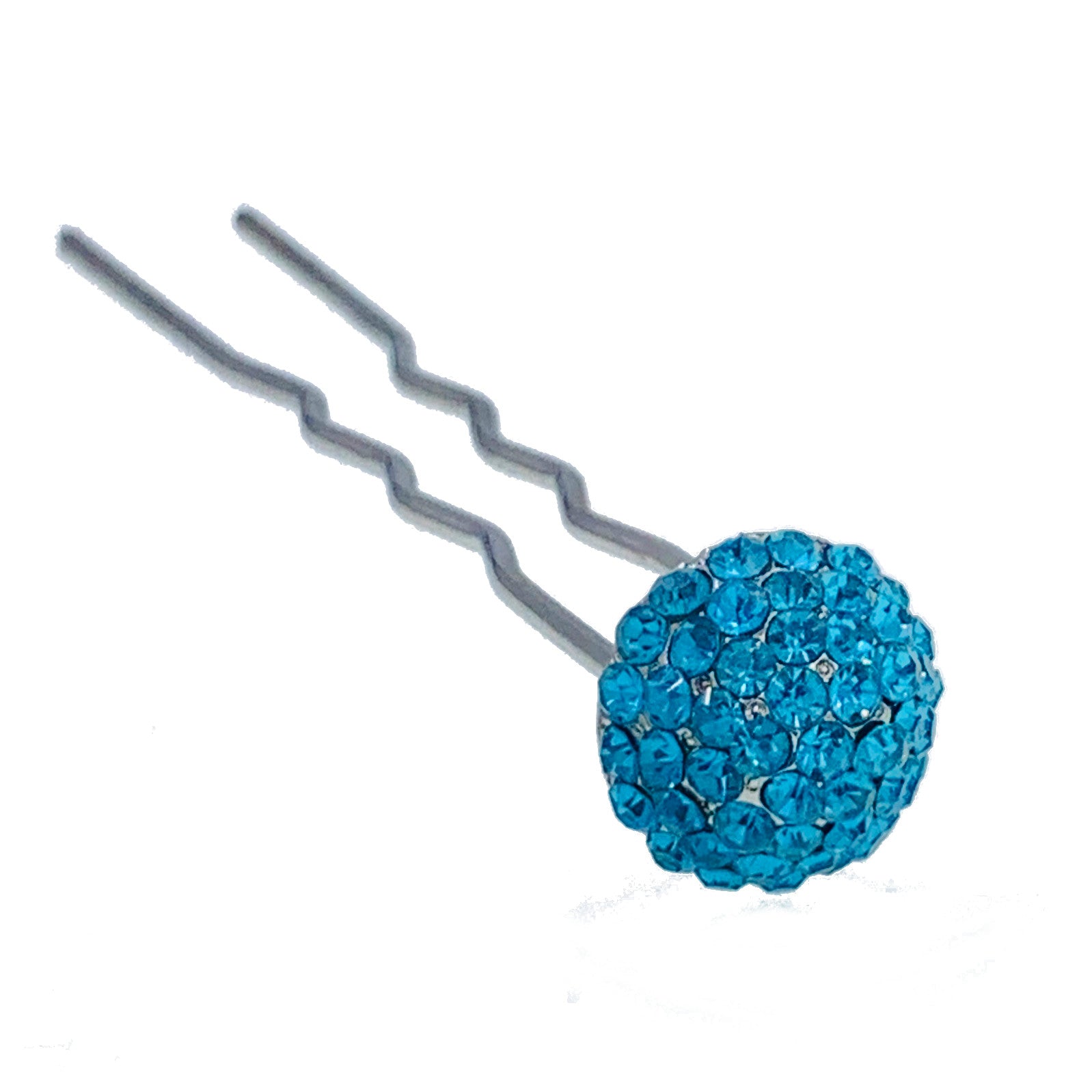 Consuela Rhinestone Crystal Small Mushroom Hair Stick Hairpin Wedding Bridal Prom Party Updo Twist Gift Pink Silver Grey Blue Indigo AB, Hair Stick - MOGHANT