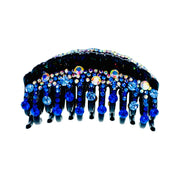 Daphne Handmade Acrylic Flower Hair Claw JAW  use Swarovski Elemental Crystal, Hair Claw - MOGHANT