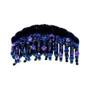 Daphne Handmade Acrylic Flower Hair Claw JAW  use Swarovski Elemental Crystal, Hair Claw - MOGHANT