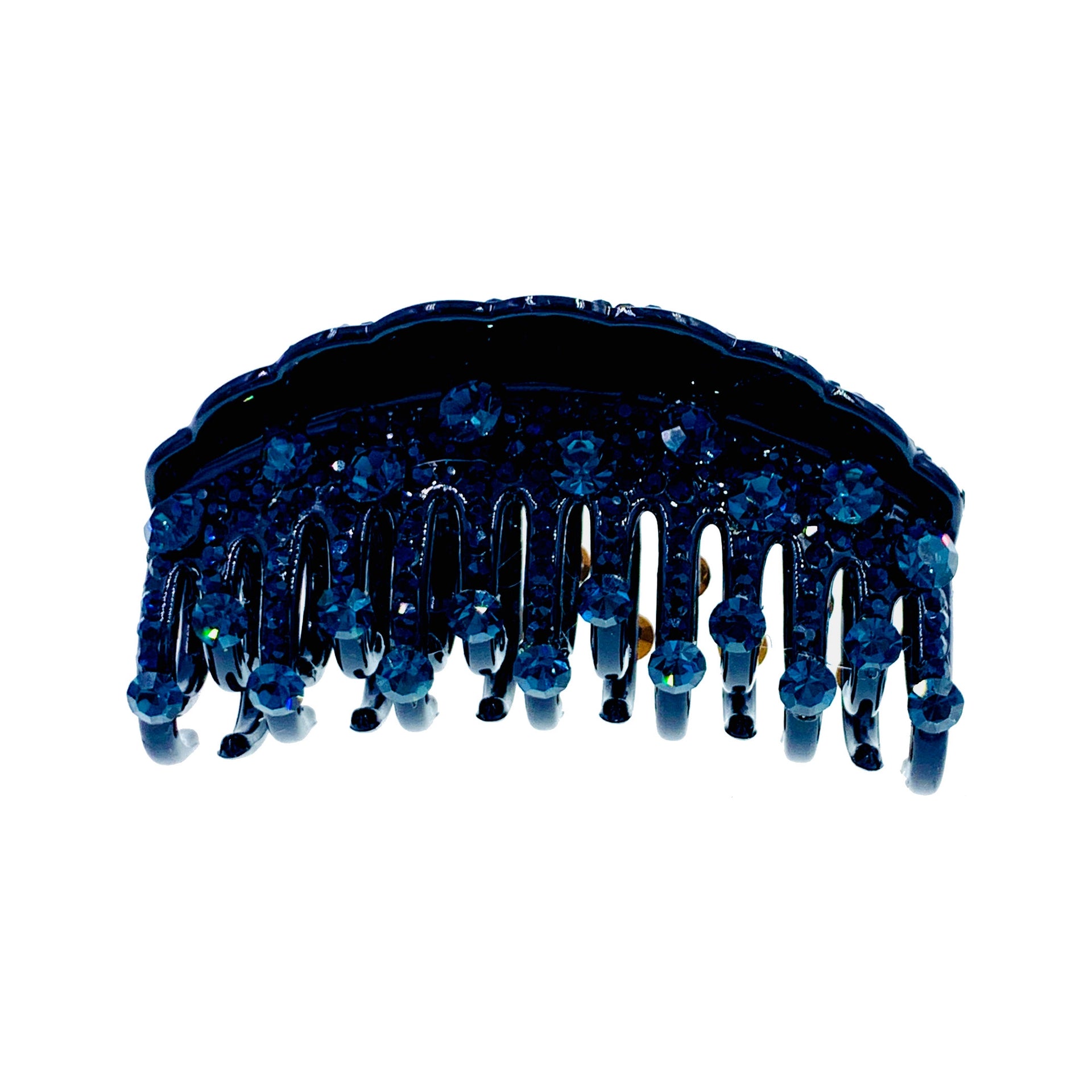 Daphne Handmade Acrylic Flower Hair Claw JAW  use Swarovski Elemental Crystal, Hair Claw - MOGHANT
