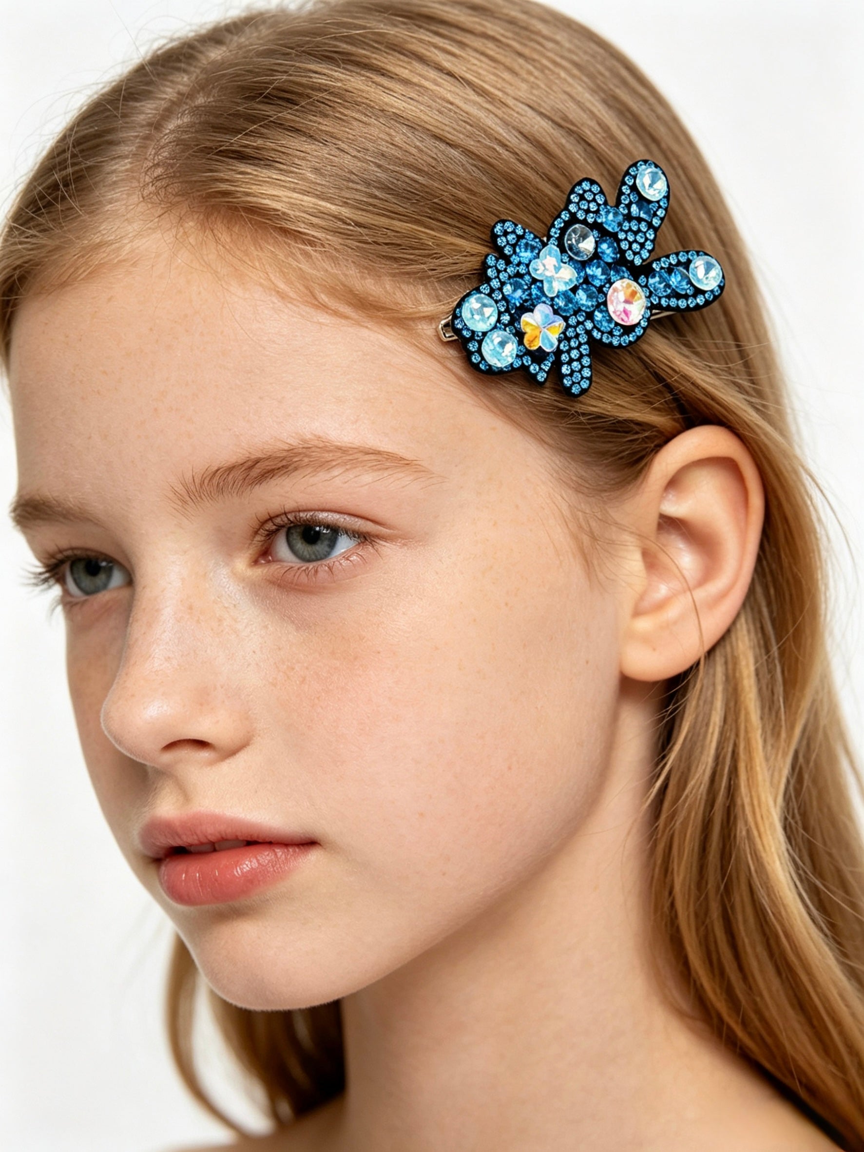 Bunny Crystal Alligator Clip - MOGHANT