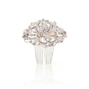 Elysian Handwoven Regal Oval Heritage Bridal Hair Comb - MOGHANT