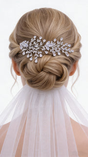 Aurora Whispering Vine Bridal Hair Clip - MOGHANT