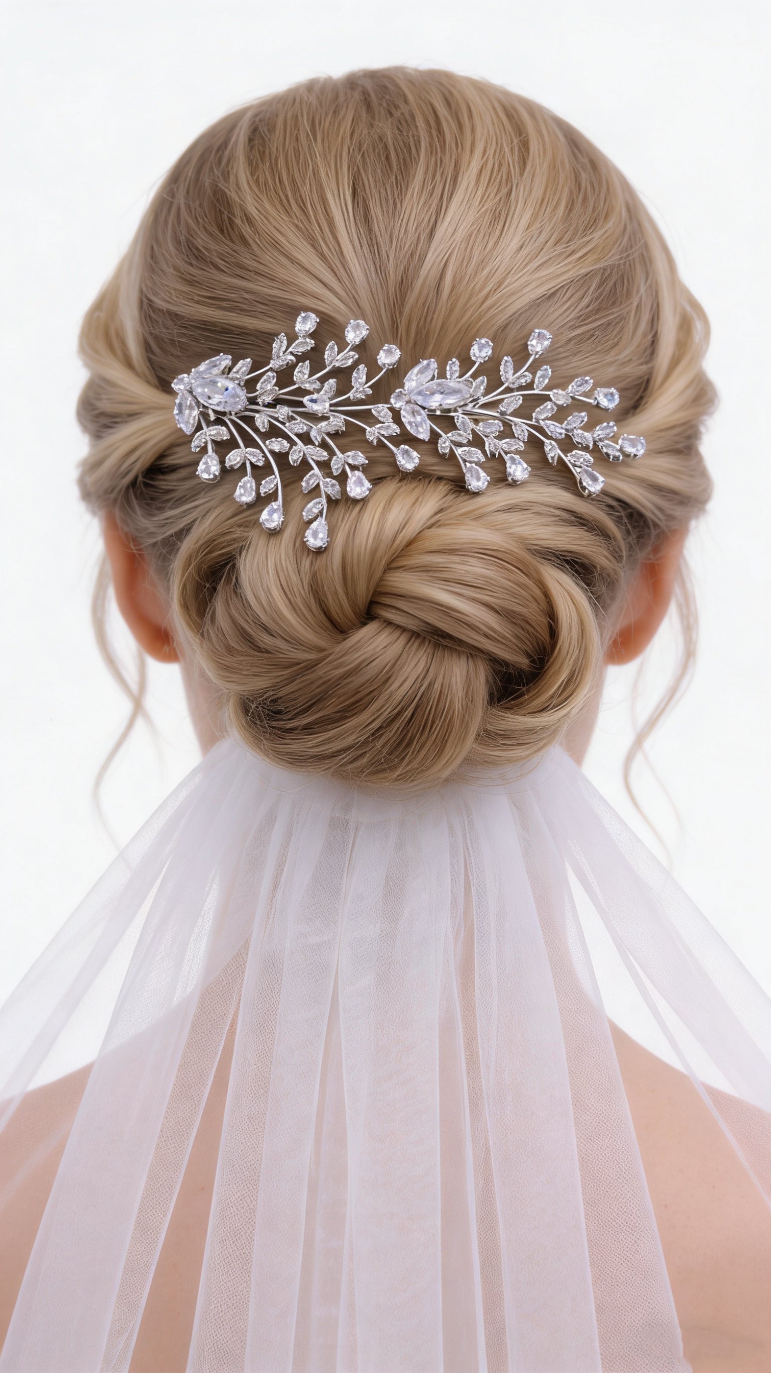 Aurora Whispering Vine Bridal Hair Clip - MOGHANT