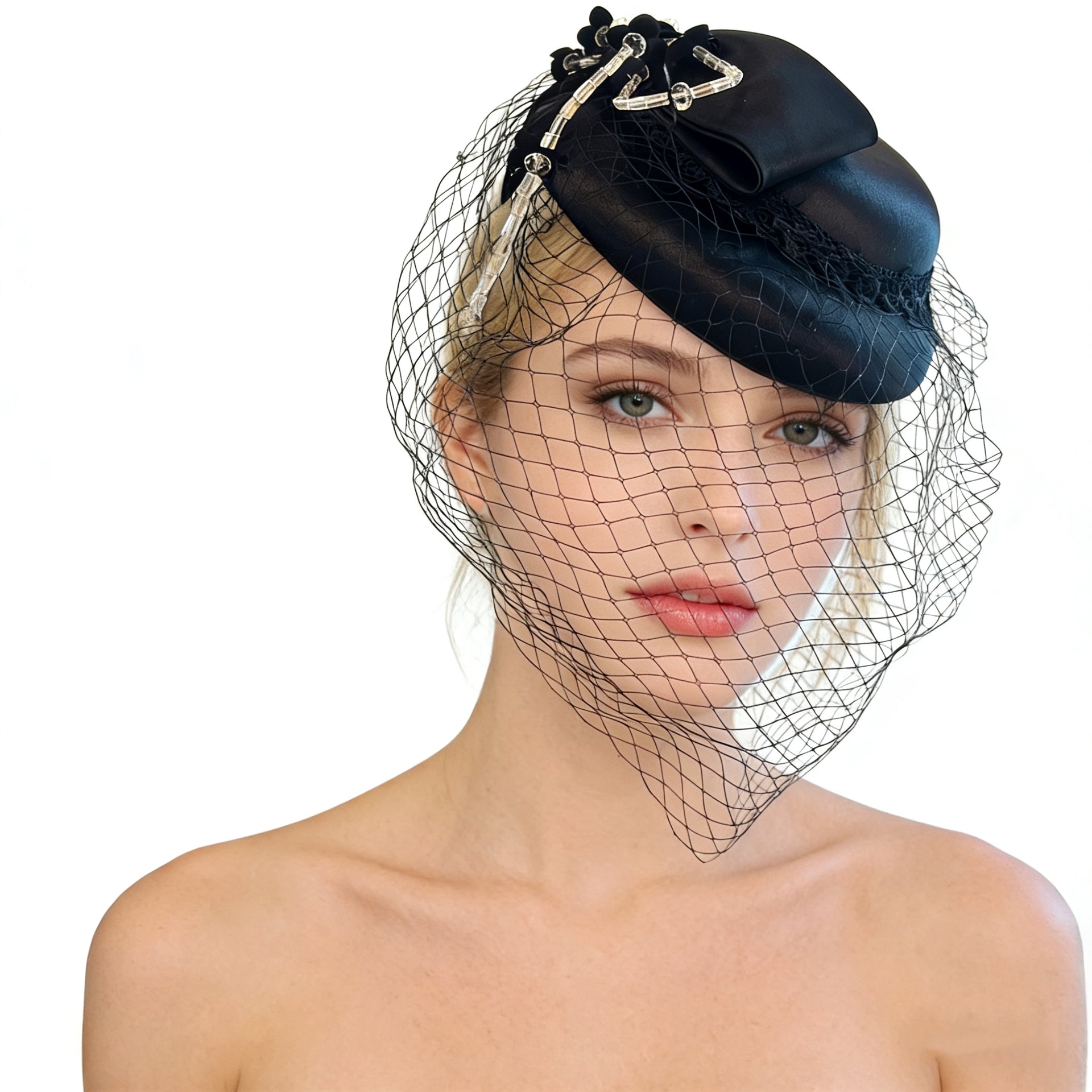 Noeud Élégance Silk Fascinator F3026 ✅ - MOGHANT