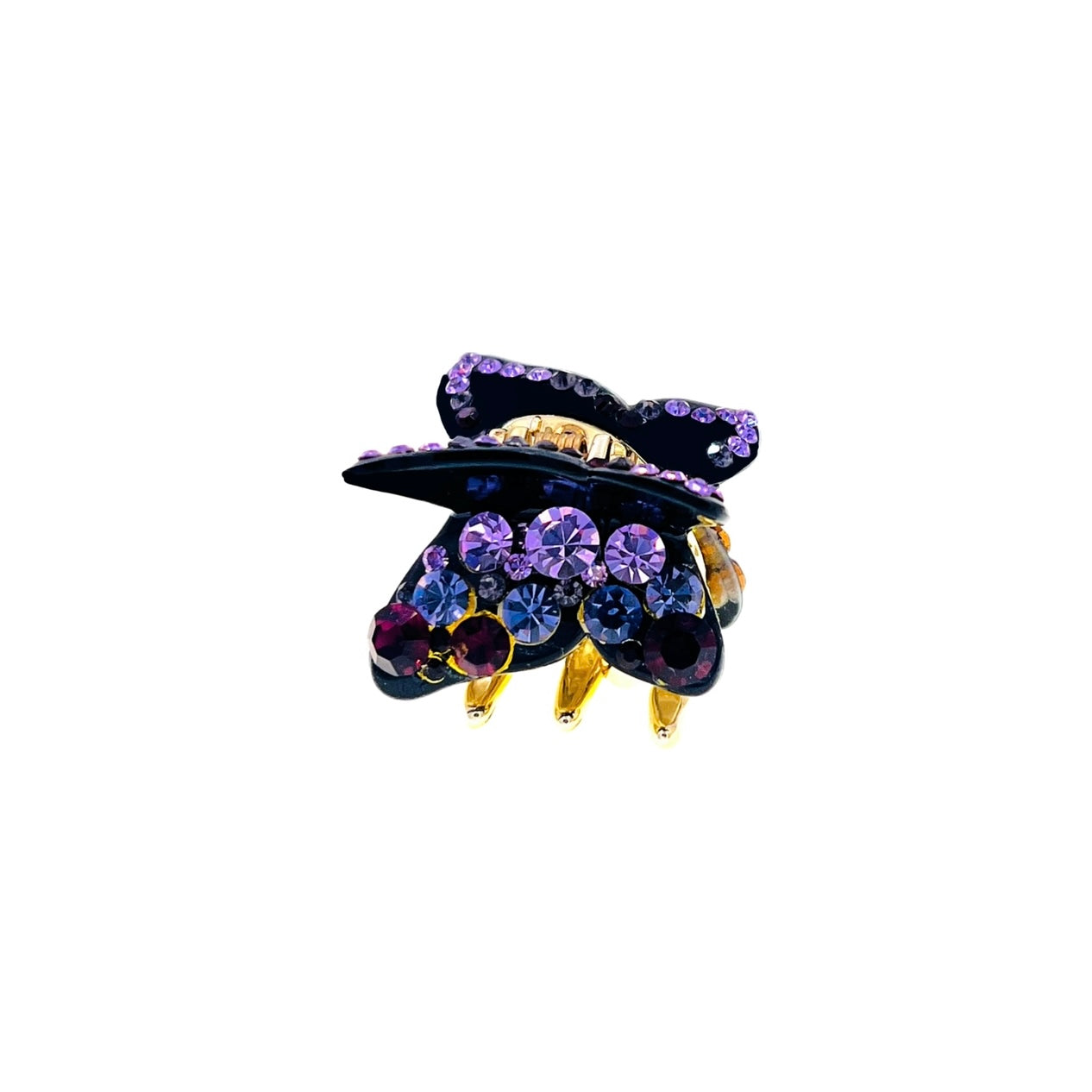 Papillon Brillant Acrylic Crystal Hair Claw Butterfly