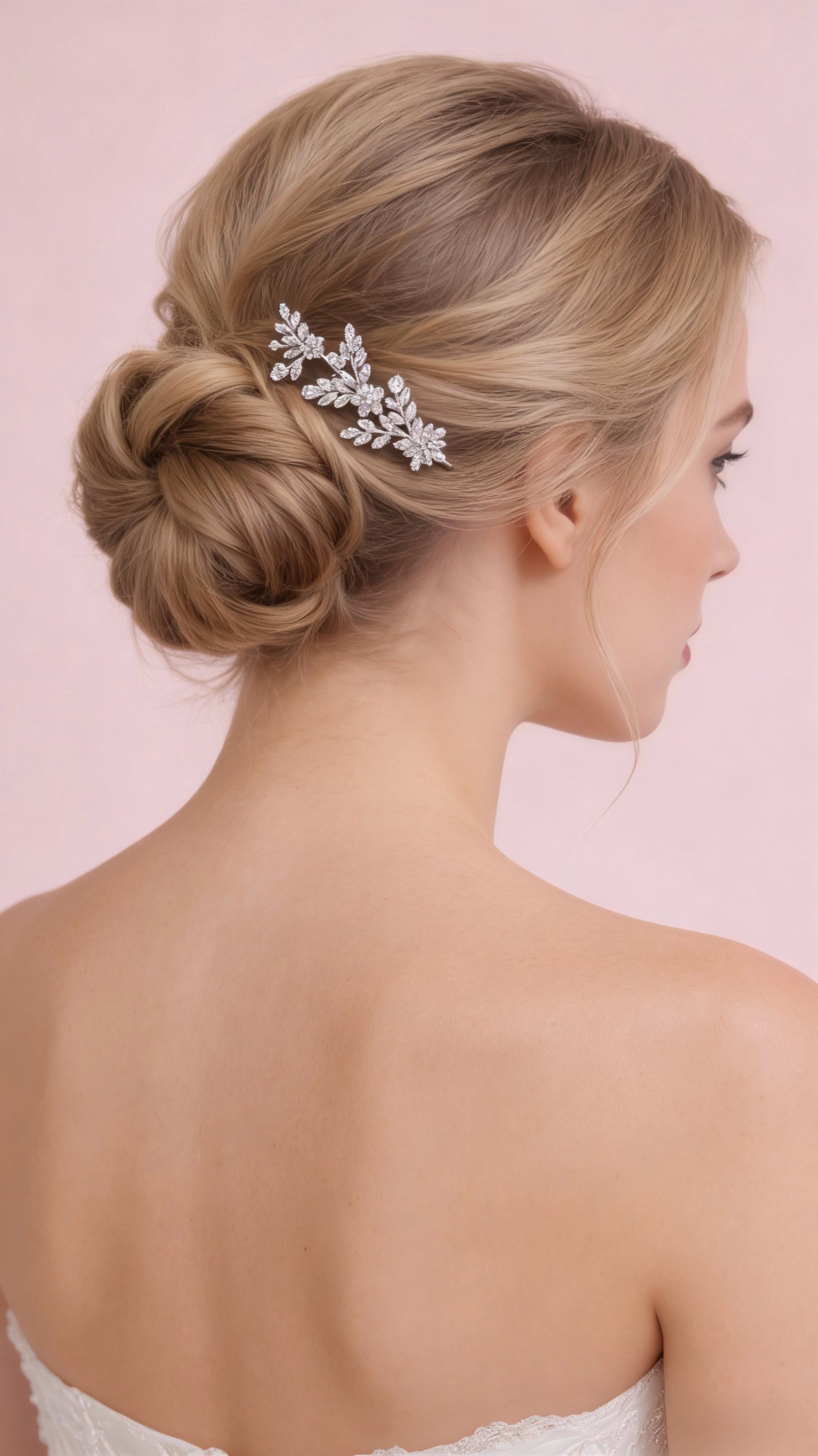 Aurora Petite Garden Bridal Hair Comb - MOGHANT