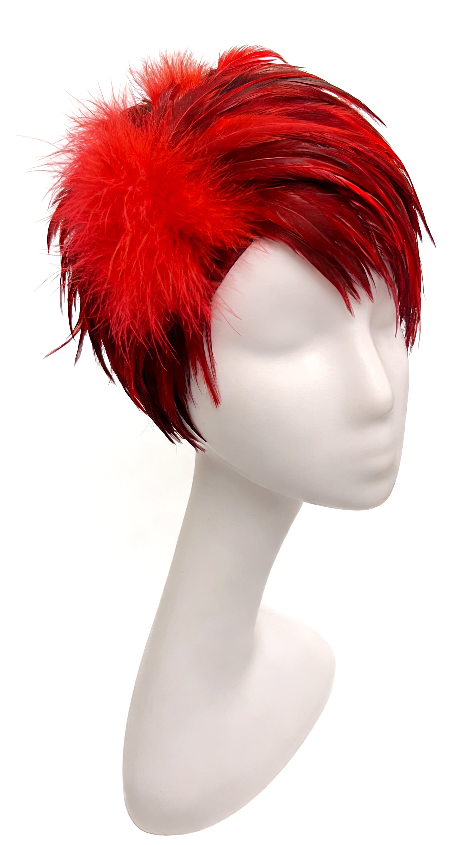 Plume Éclipse Halo Fascinator Headband - MOGHANT