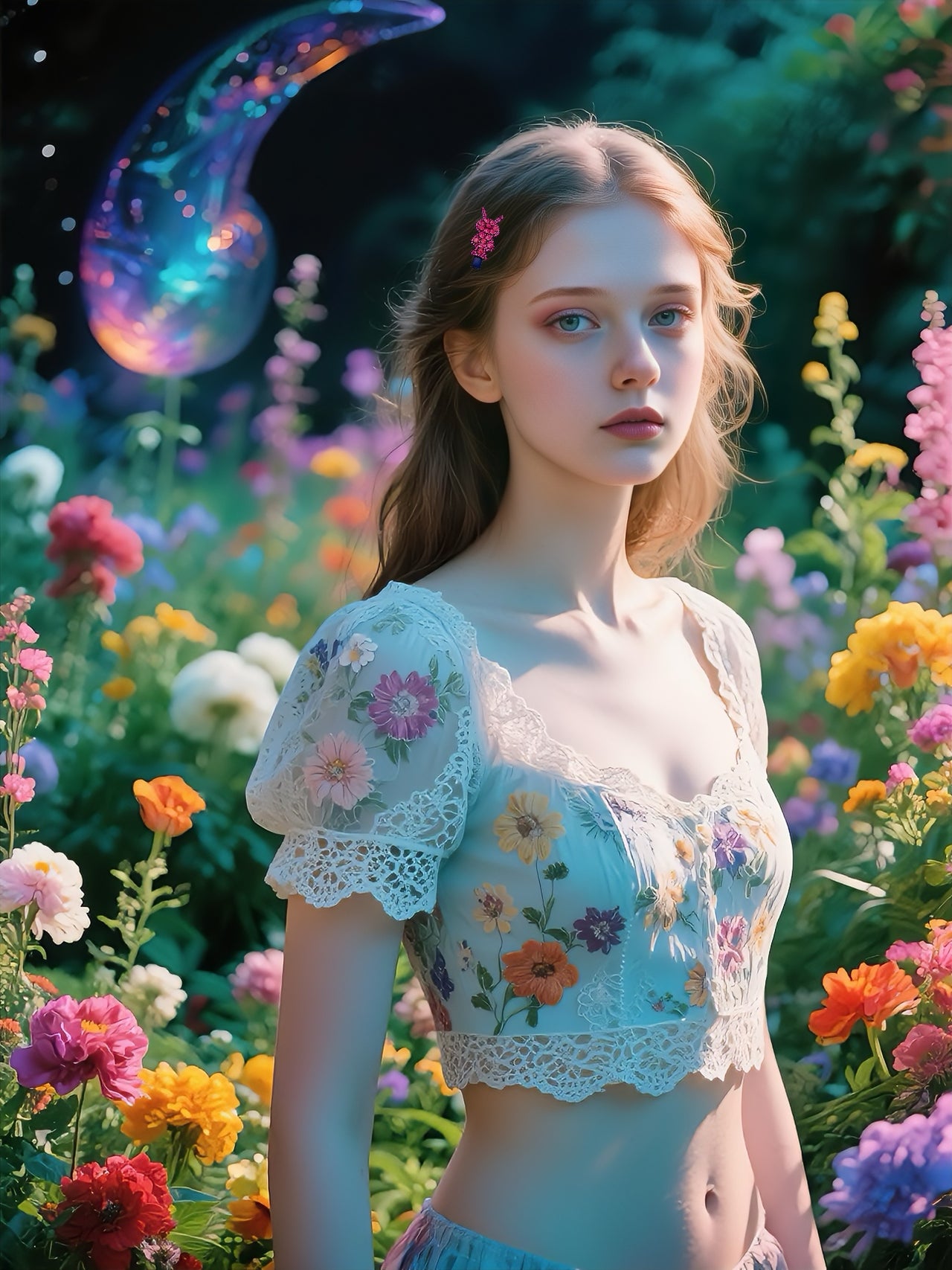 Crystal Whimsy · Bunny Alligator Clip