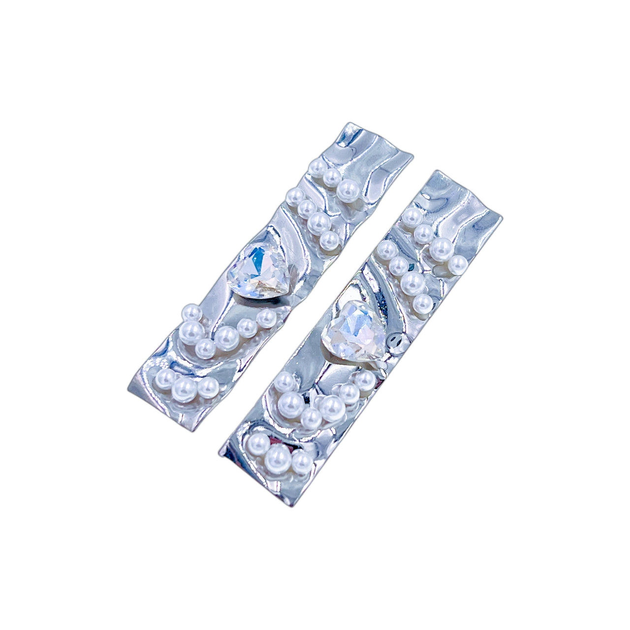 Aurora Alloy · Mirror-Tech Pearl Alligator Clip