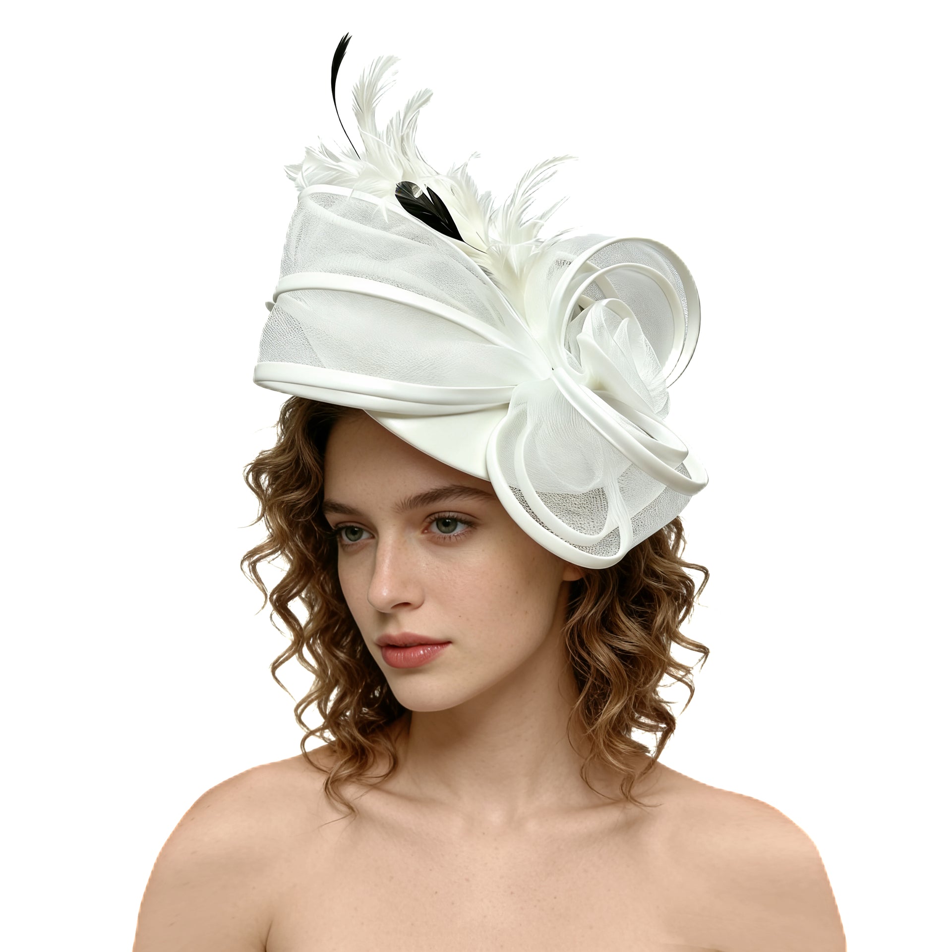 Fleur Plume Fascinator F3011 - MOGHANT
