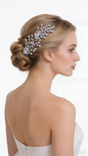 Aurora Whispering Vine Bridal Hair Clip - MOGHANT