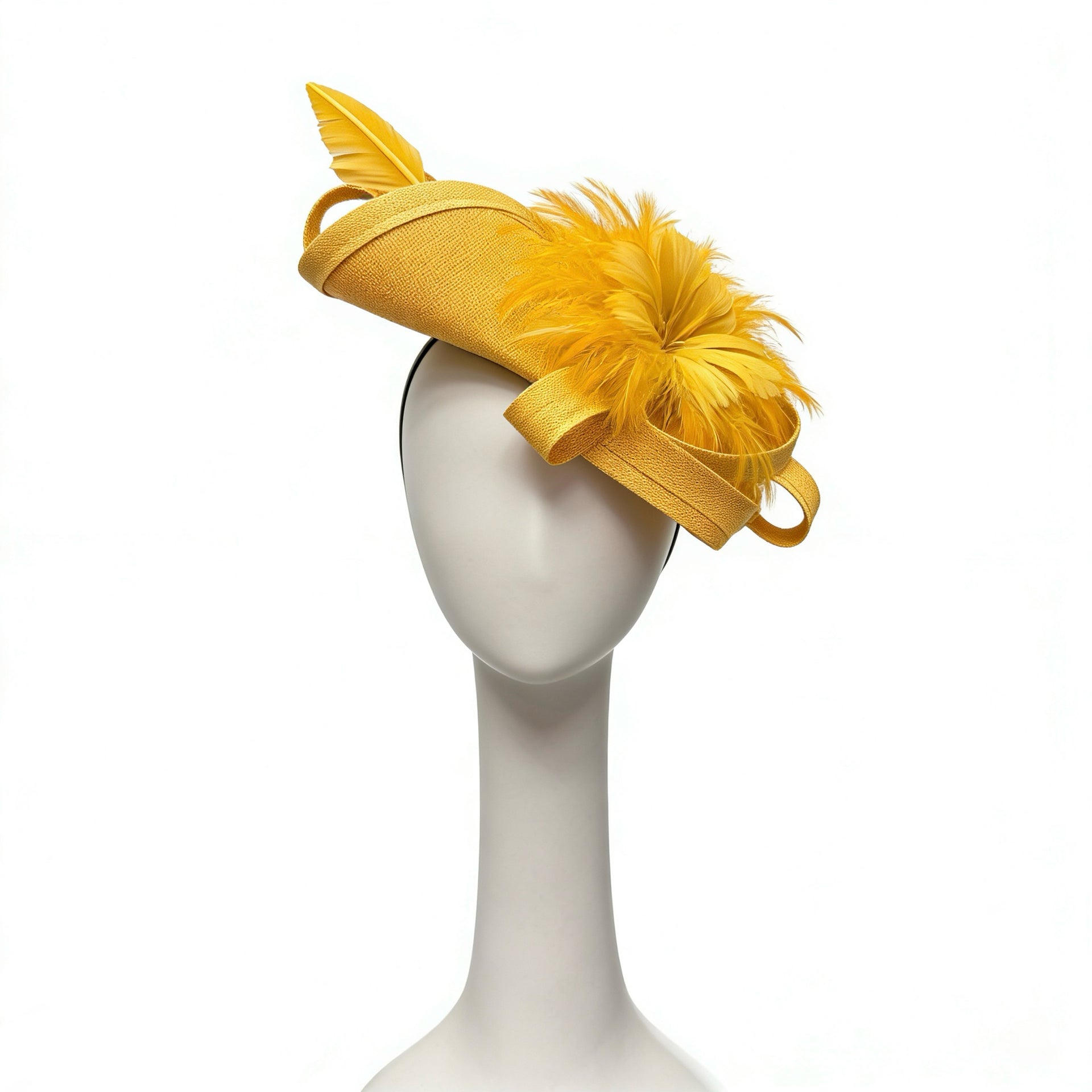Plume Rosée Fascinator F3014 - MOGHANT