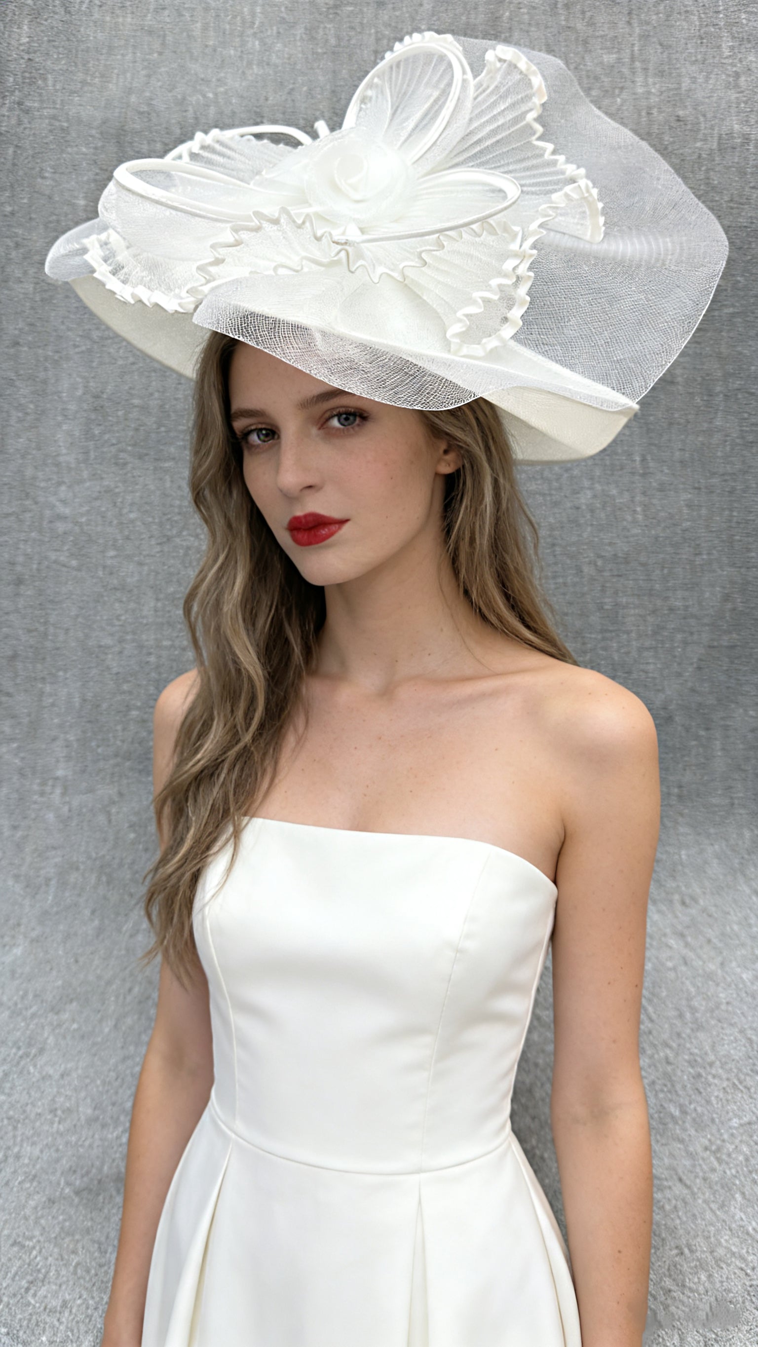Camellia Rêve Sculptural Dress Hat DH5003 - MOGHANT