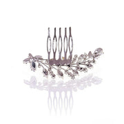 Lumina Butterfly Dewdrop Bridal Hair Comb - MOGHANT