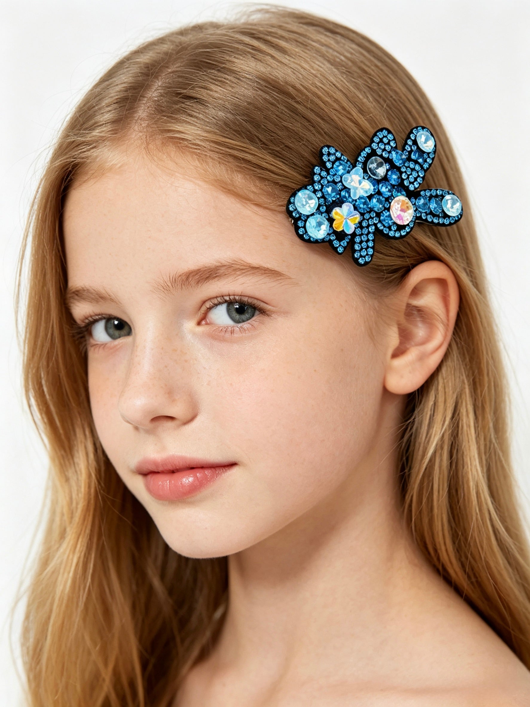 Bunny Crystal Alligator Clip - MOGHANT