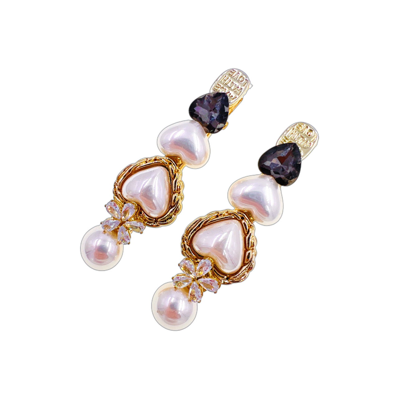 Pearl Prism · Bijou Amour Alligator Clip